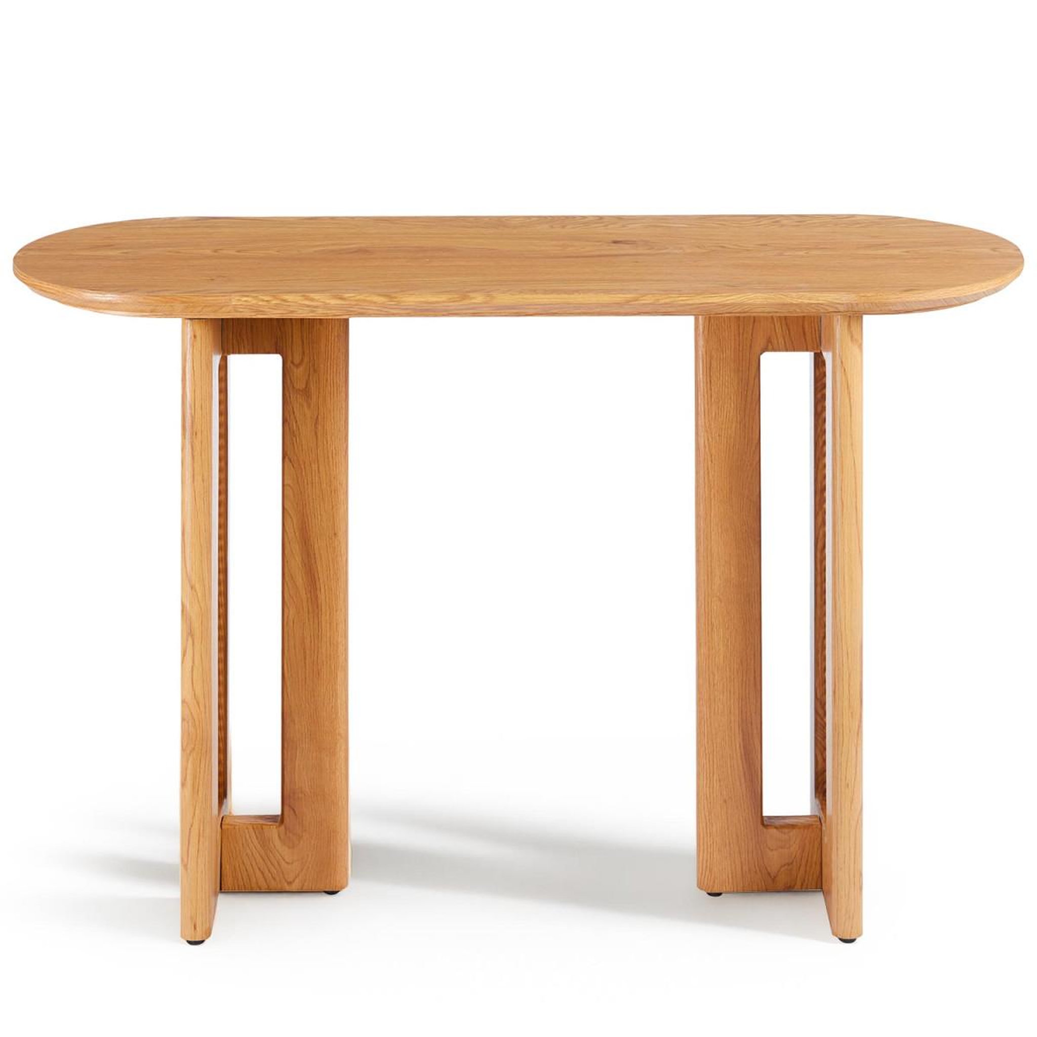 Voir la diapositive 2 : Paris Prix Console Design Cannage  Bohème  120cm Chêne Clair