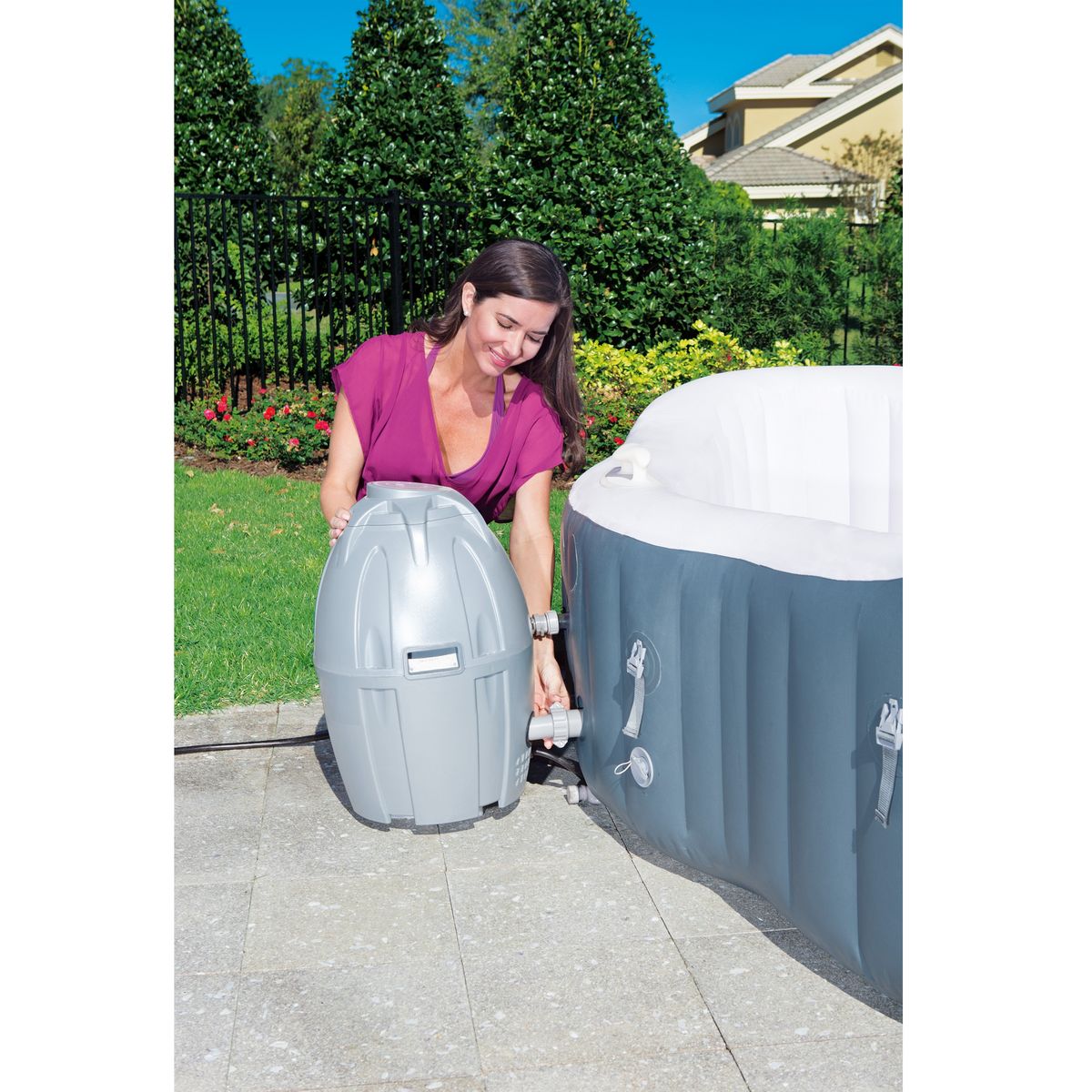 BESTWAY Spa SIENA 2 places ovale