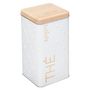 Voir la diapositive 2 : FIVE Boîte à Thé en Vrac  Scandi  17cm Blanc