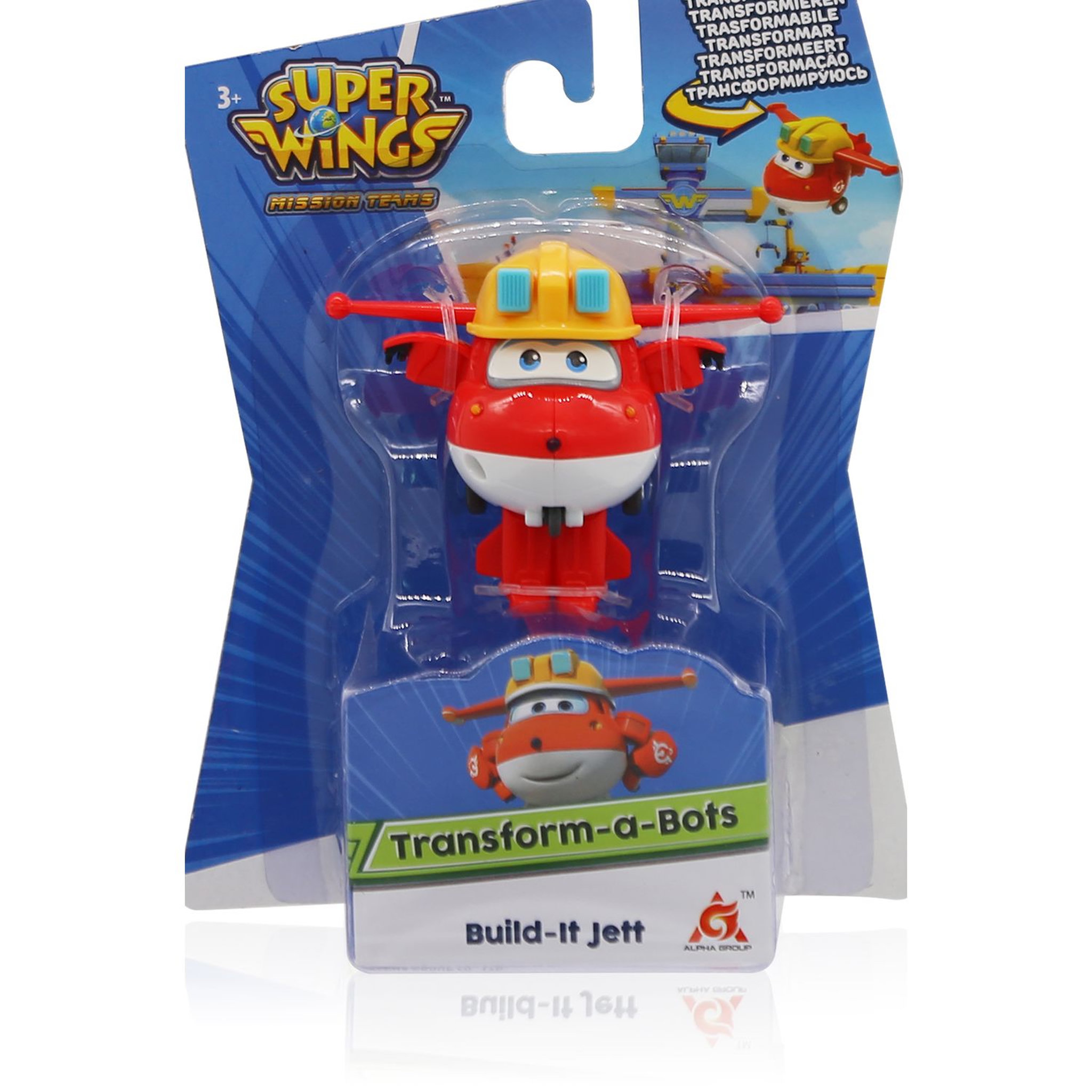 Voir la diapositive 2 : Auldey Figurine transforming 5 cm S3 - Super Wings