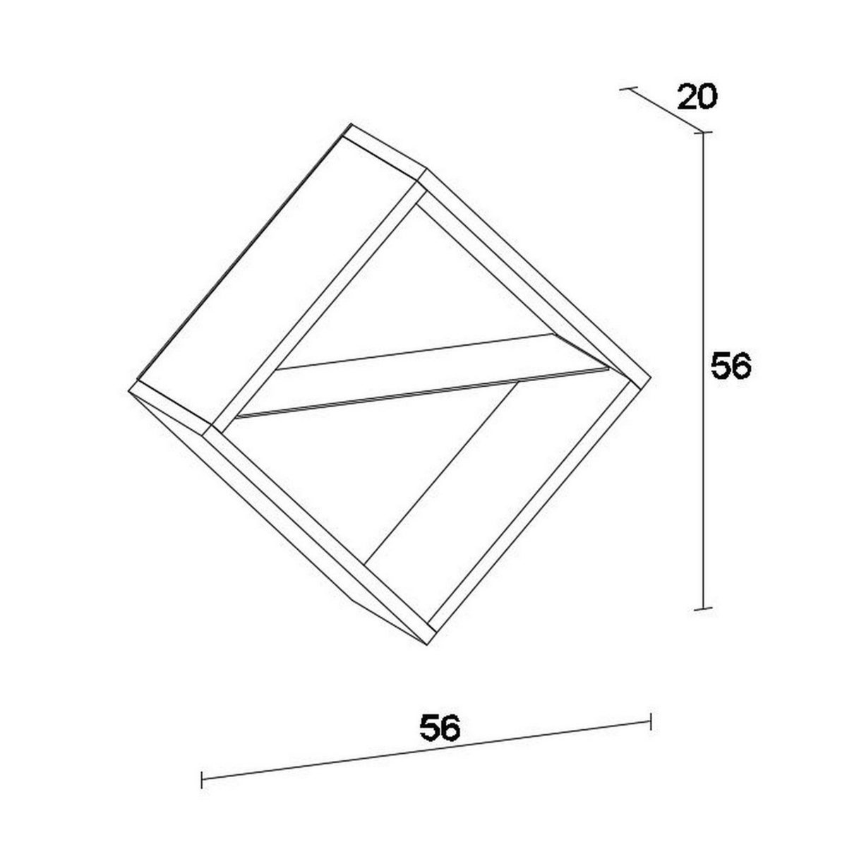 HOME MANIA Etagère murale design Phuket