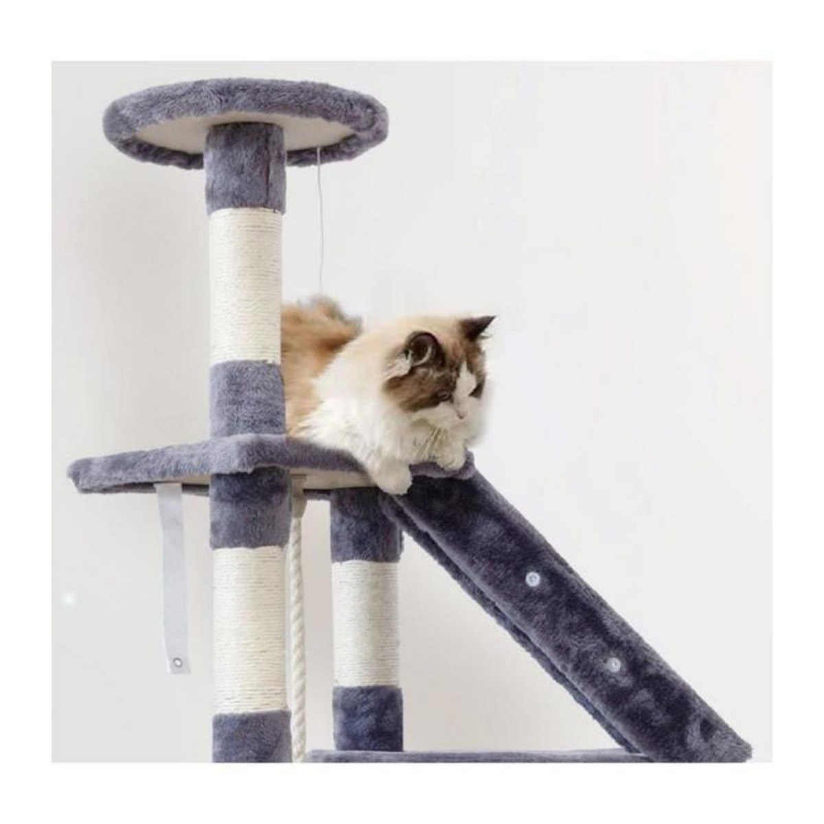 GENERIQUE Arbre a chat MARIE - 40x55x120cm - Gris