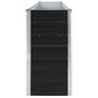 Voir la diapositive 4 : VIDAXL Jardiniere 320x40x77 cm Acier galvanise Anthracite