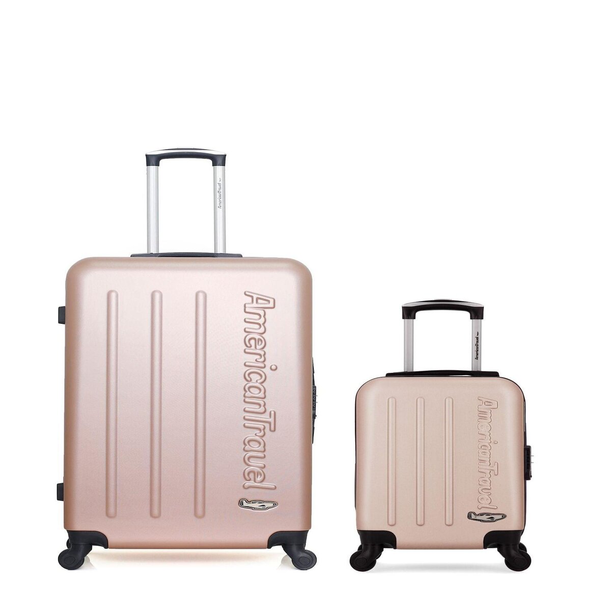 AMERICAN TRAVEL AMERICAN TRAVEL - LOT DE 2 - Valises grand format et cabine XXS BRONX
