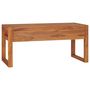 Voir la diapositive 5 : VIDAXL Meuble TV 100x40x45 cm Bois de teck