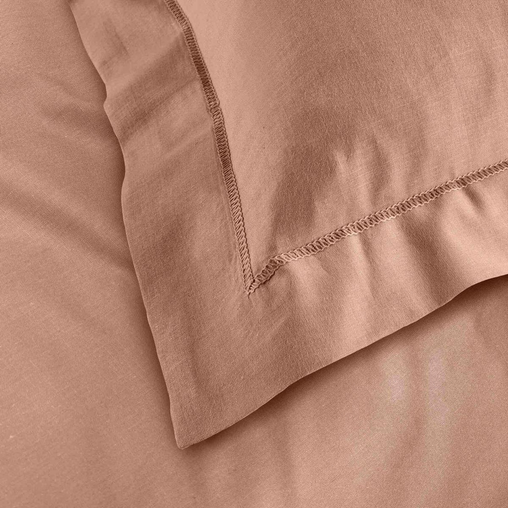 Voir la diapositive 2 : Douceur d'Intérieur Taie d'Oreiller  Lina  63x63cm Rose Blush