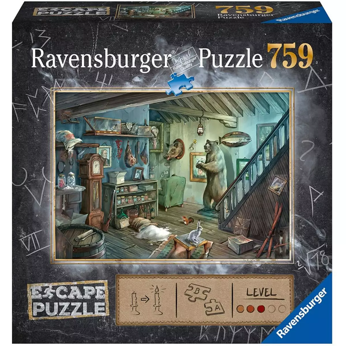 RAVENSBURGER Escape puzzle la Cave Terreur 759 pc
