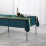 Voir la diapositive 3 : Paris Prix Nappe Antitache  Cuisine Addict  150x240cm Bleu