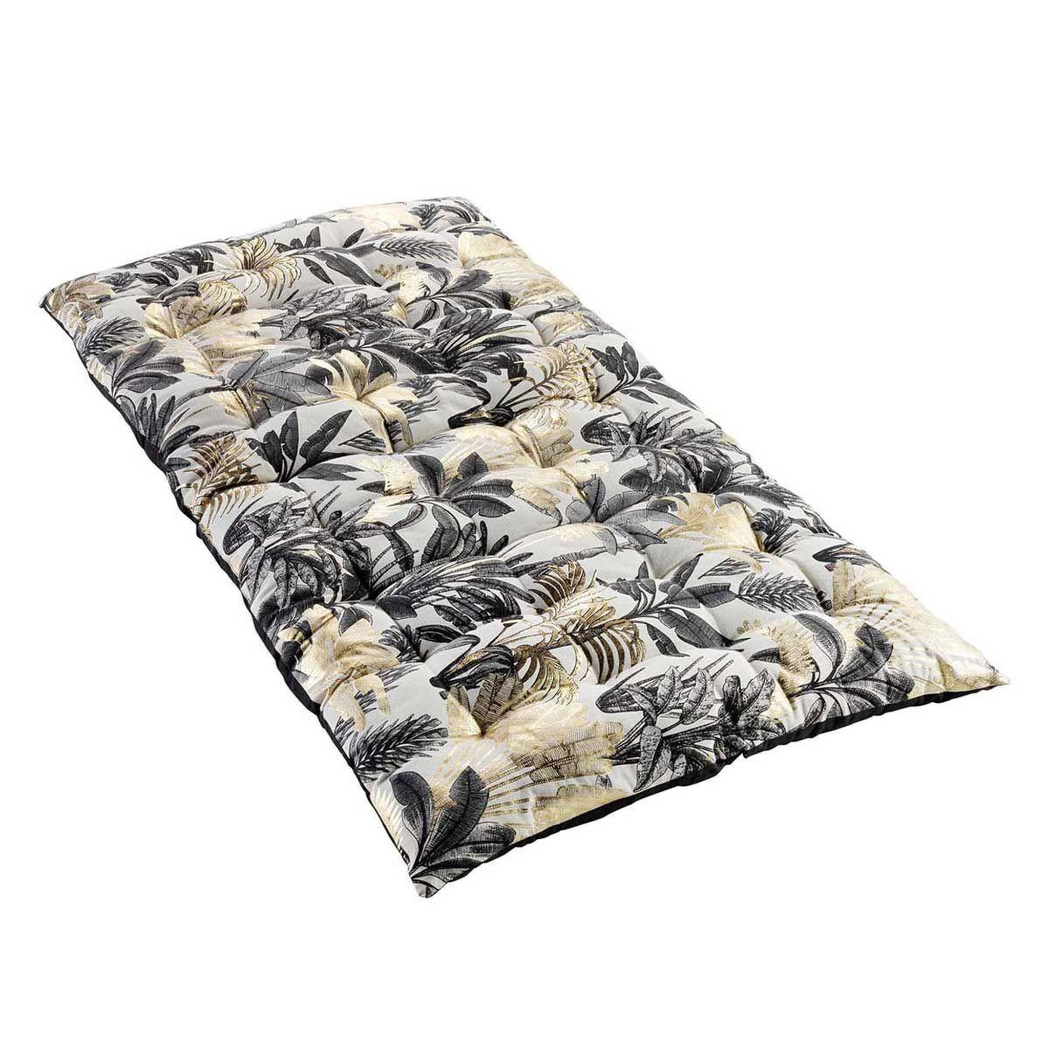 Voir la diapositive 1 : Douceur d'Intérieur Matelas de sol imprimé  karaba  60x120cm noir