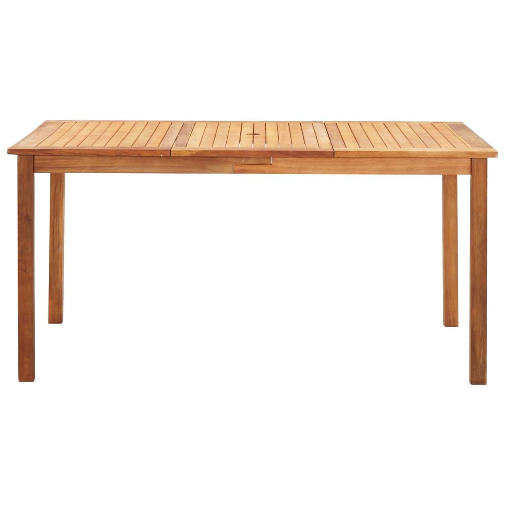 Voir la diapositive 3 : VIDAXL Mobilier a dîner 7 pcs resine tressee et bois d'acacia gris