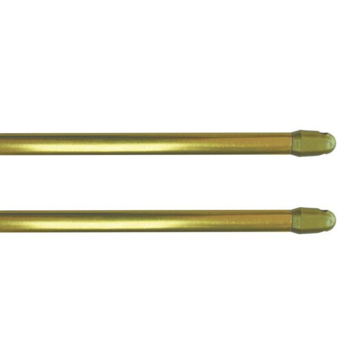 Paris Prix Lot de 2 Tringles Extensibles  Safi  60-80cm Or