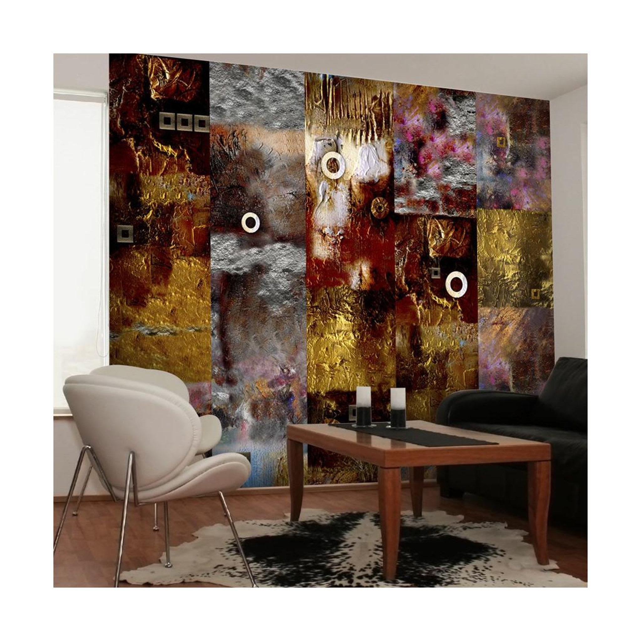 Paris Prix Papier peint  painted abstraction  50x1000cm