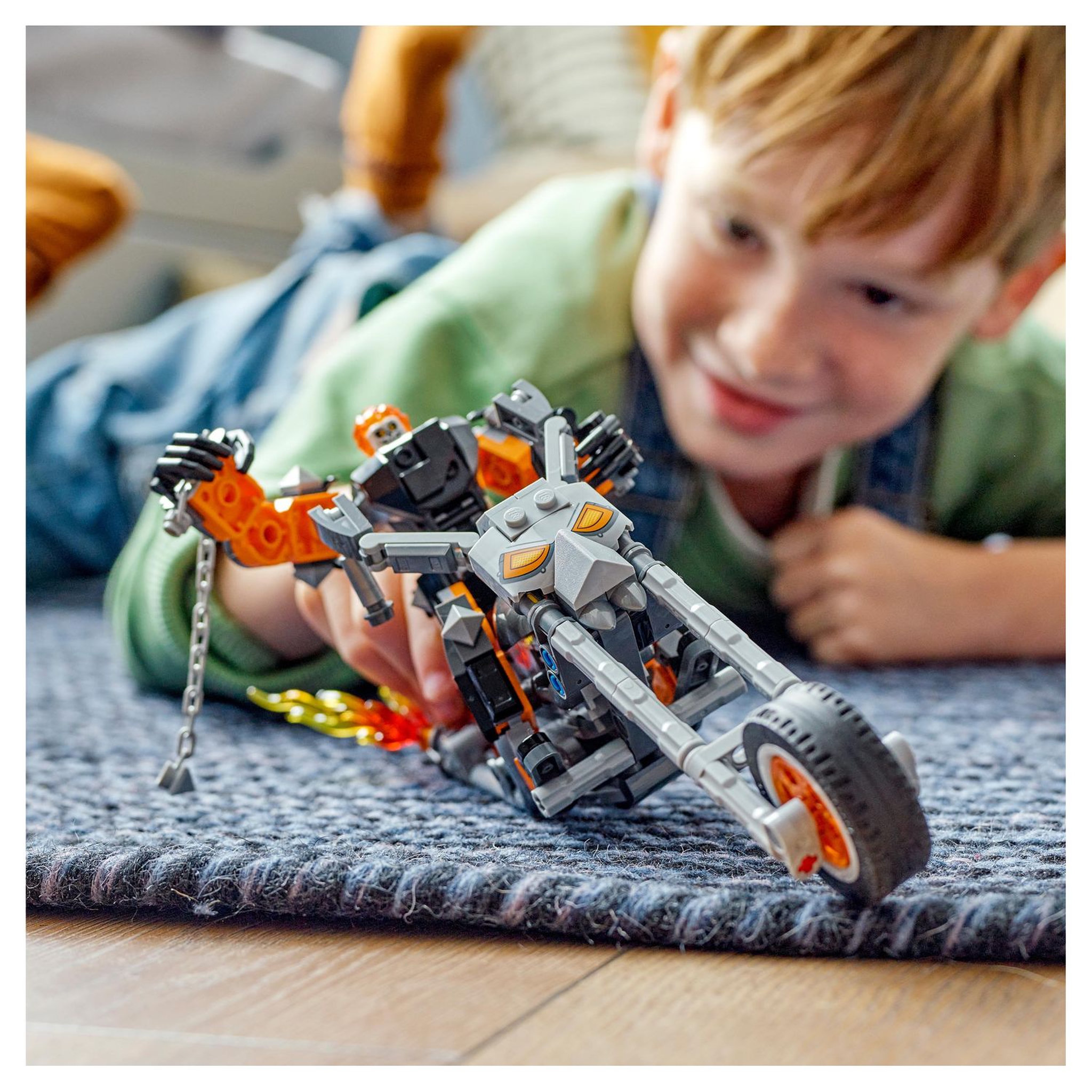 Voir la diapositive 8 : LEGO Marvel Super Heros 76245 Le robot et la moto de Ghost Rider, Jouet avec Figurine Super-Héros