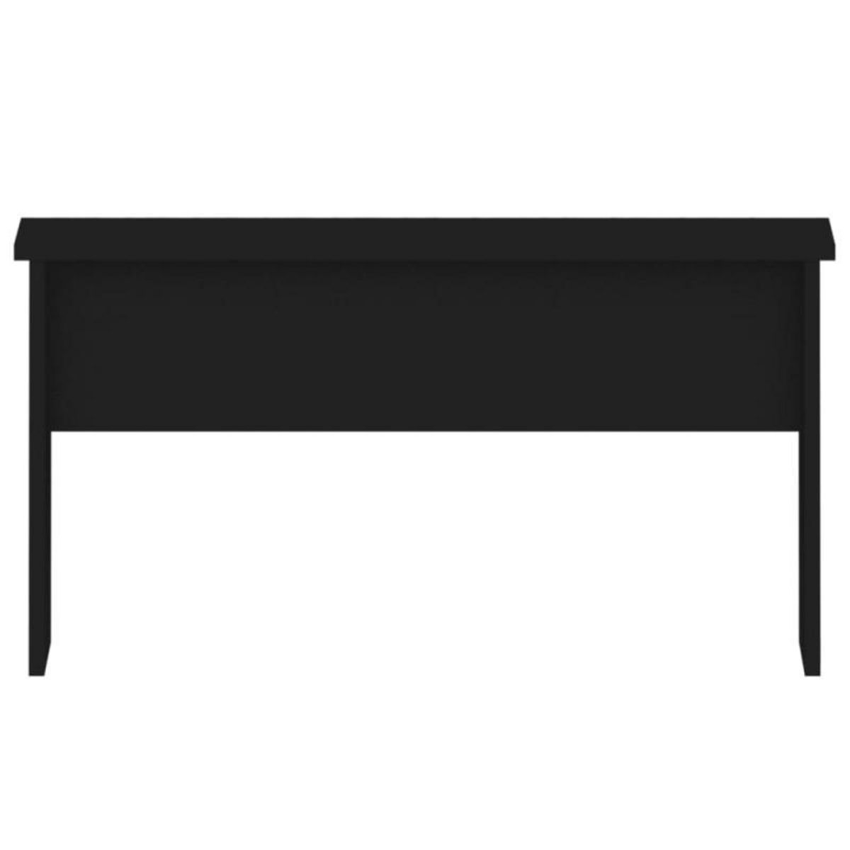 VIDAXL Table basse noir 80x50,5x41,5 cm bois d ingénierie