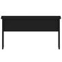 Voir la diapositive 4 : VIDAXL Table basse noir 80x50,5x41,5 cm bois d ingénierie