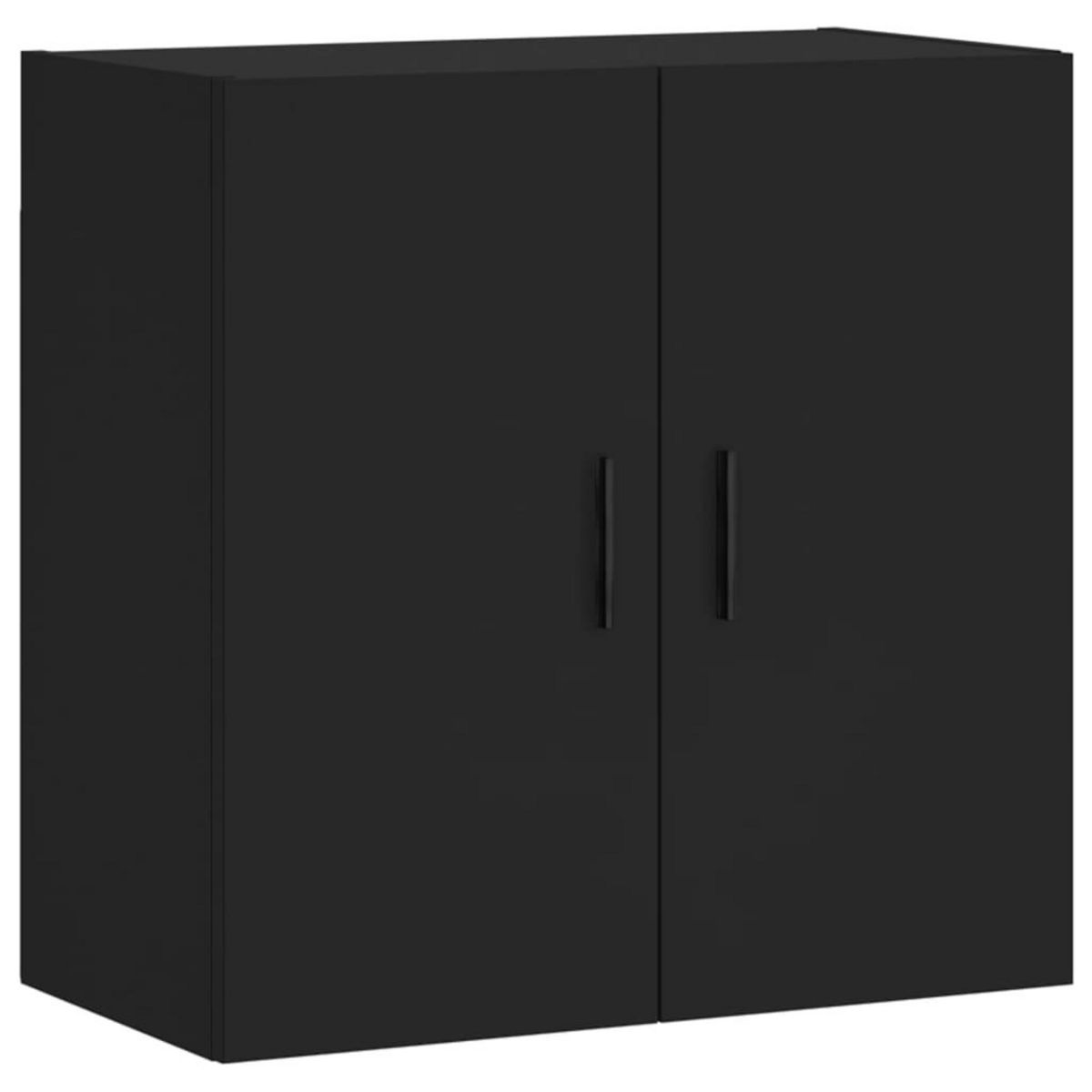 VIDAXL Armoire murale noir 60x31x60 cm bois d'ingenierie