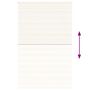 Voir la diapositive 5 : VIDAXL Store zebre beige marbre largeur du tissu 145,9 cm polyester