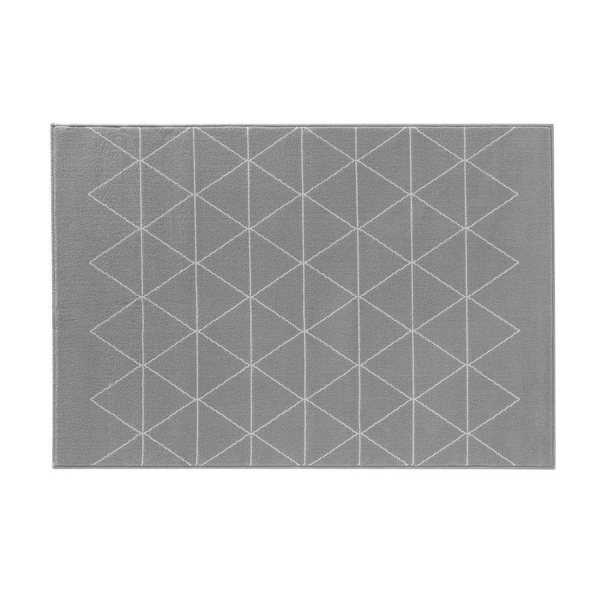 Douceur d'Intérieur Tapis tissé imprimé  yvo  120x170cm gris