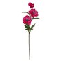  Fleur Artificielle  3 Anémones  69cm Rose Fuchsia