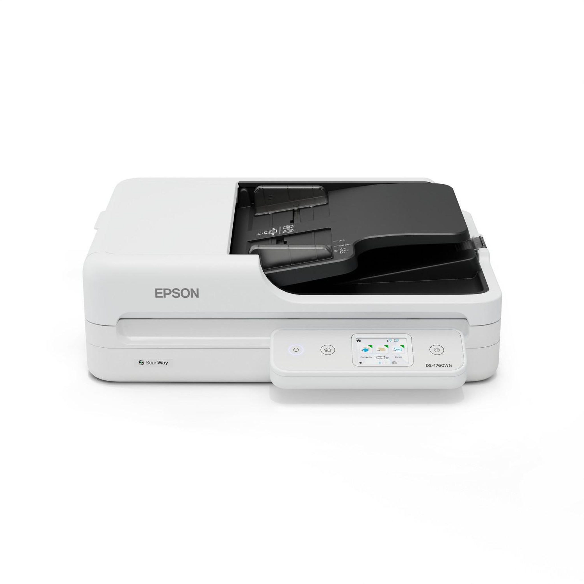 Epson Epson WorkForce DS-1760WN Scanner à plat et chargeur automatique 1200 x 1200 DPI A4 Noir, Blanc