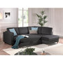 Voir la diapositive 3 : LISA DESIGN Brooke - canapé d'angle droit - convertible - 5 places - en velours