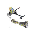 URBANGLIDE Pack Urbanglide Hoverboard 65 Lite 550 W Roues 6,5″ avec Kart Pilot