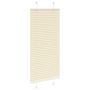 Voir la diapositive 3 : VIDAXL Store plisse creme 65x150 cm largeur du tissu 64,4 cm polyester