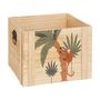 Voir la diapositive 3 : Atmosphera Kids Lot de 3 Cagettes Enfant  Jungle  34cm Beige