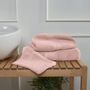 Voir la diapositive 5 : Sensei Maison Ensemble de bain 3 pièces (1 drap de bain + 1 serviette de toilette + 1 gant) LUXURY