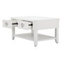 Voir la diapositive 3 : Paris Prix Table Basse en Bois  Shine  90cm Blanc