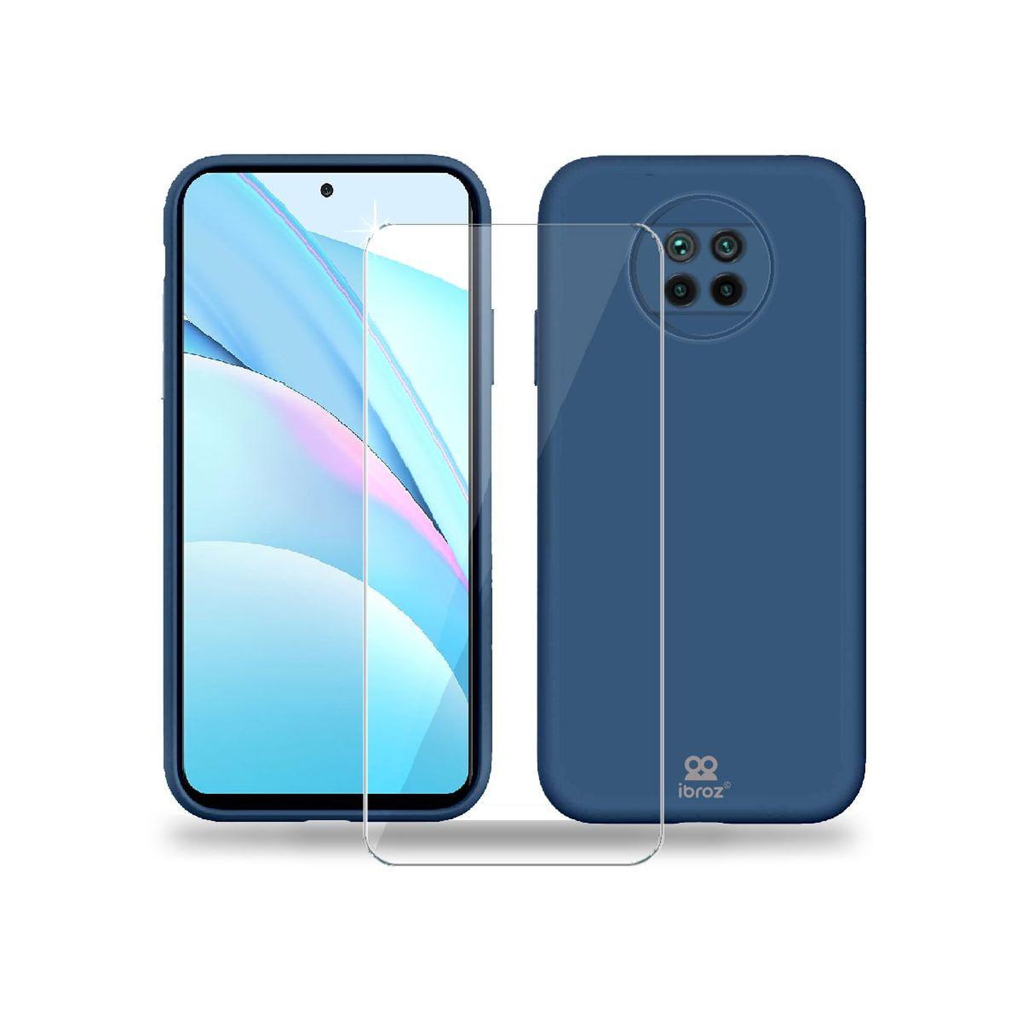 IBROZ Coque xiaomi mi 10t lite coque bleu