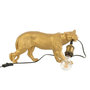 Voir la diapositive 1 : Paris Prix Lampe à Poser en Résine  Puma  40cm Or