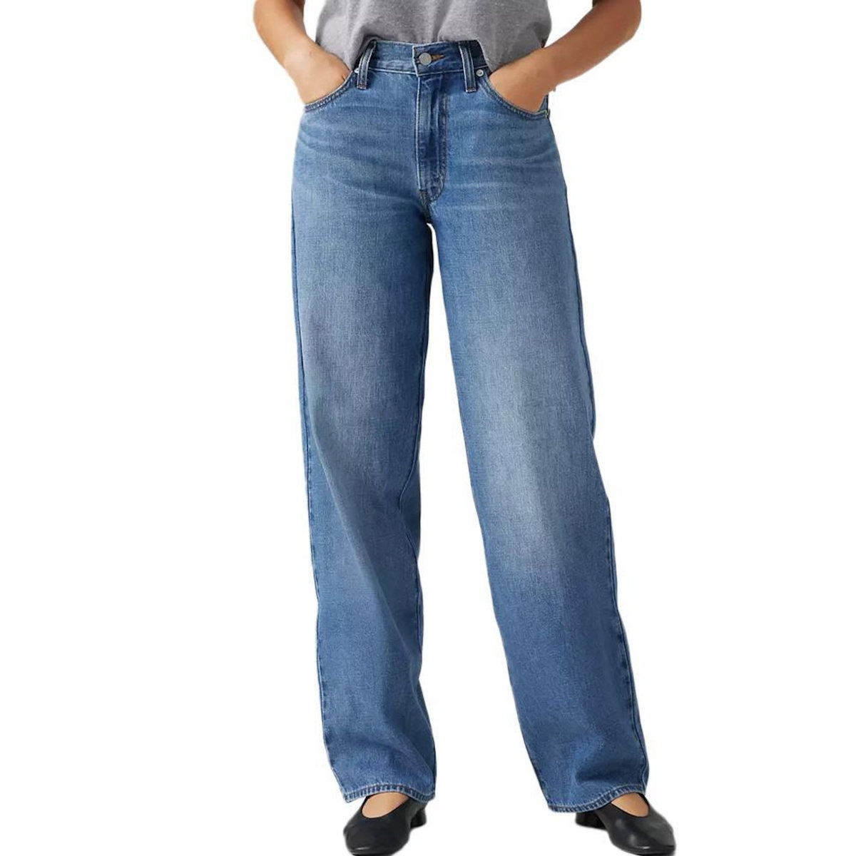 Levi's Jean Baggy  Clair Femme Levi's Baggy   W25