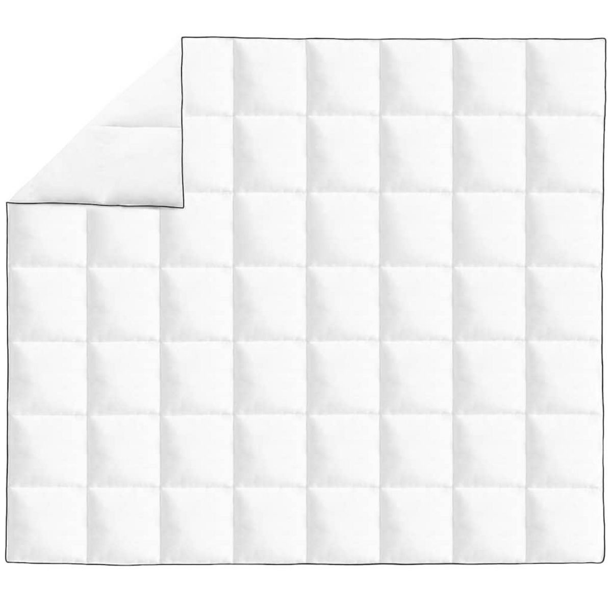 VIDAXL Couette en duvet d'hiver 240 x 220 cm