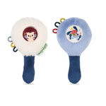 LILLIPUTIENS Duo de hochet maracas en peluche