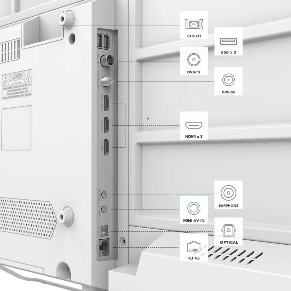 ESSENTIEL B TV QLED 43QLED306W - 43 pouces ( 109cm )