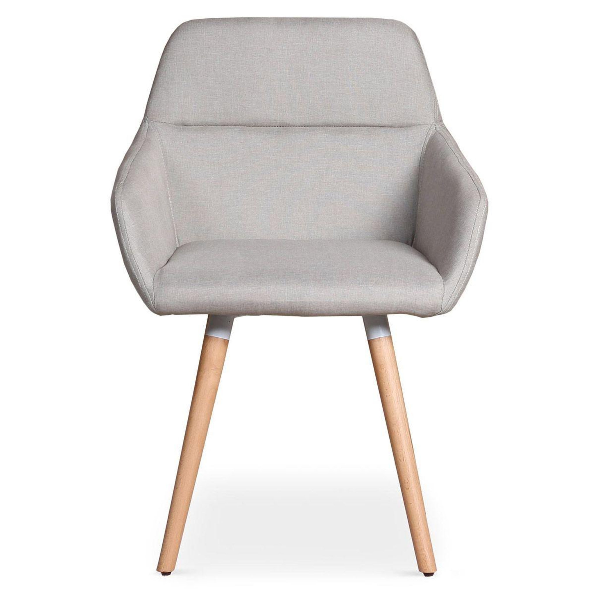 Voir la diapositive 2 : Paris Prix Fauteuil design scandinave  dorcy  82cm beige