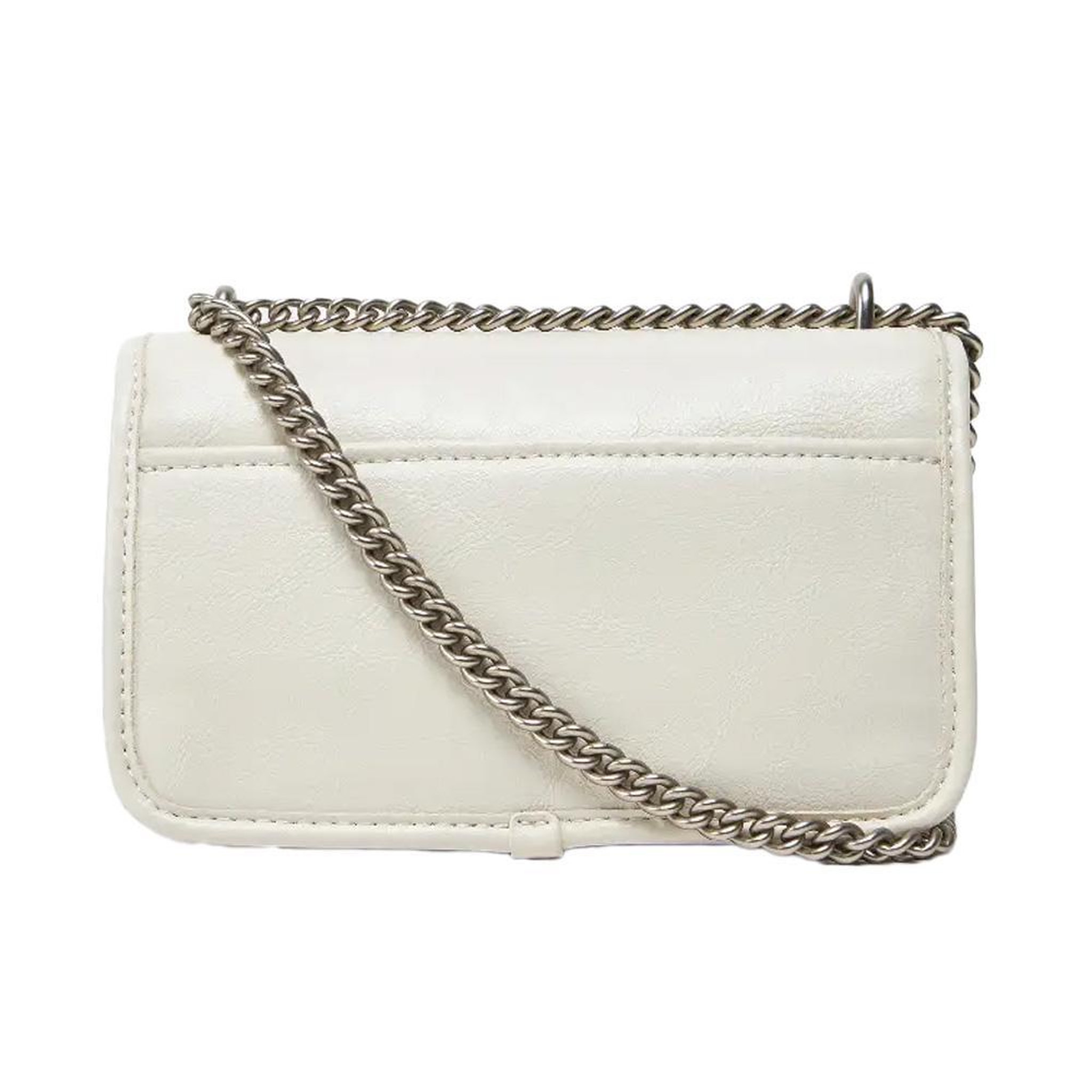 Voir la diapositive 2 : CALVIN KLEIN JEANS Sac à Main Ecru Femme Calvin Klein Jeans Chain Ew