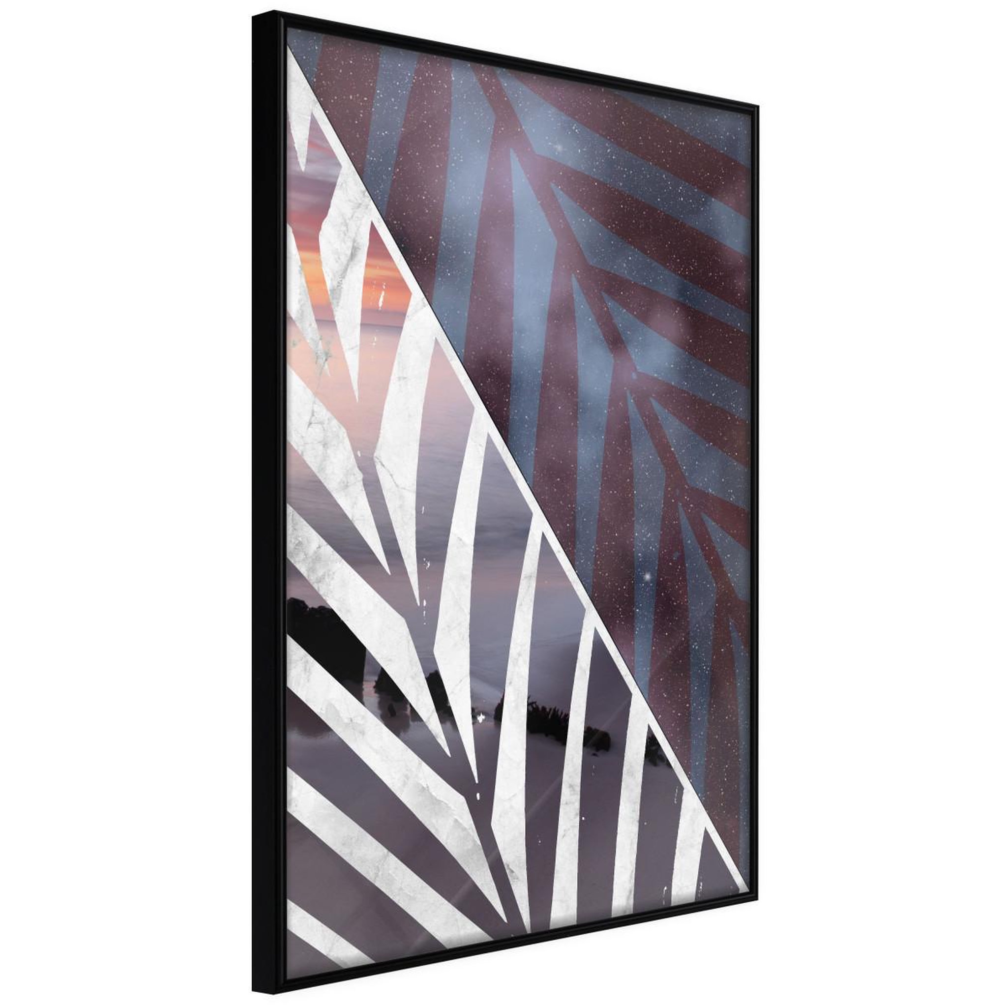 Paris Prix Affiche murale encadrée  day and night in the jungle