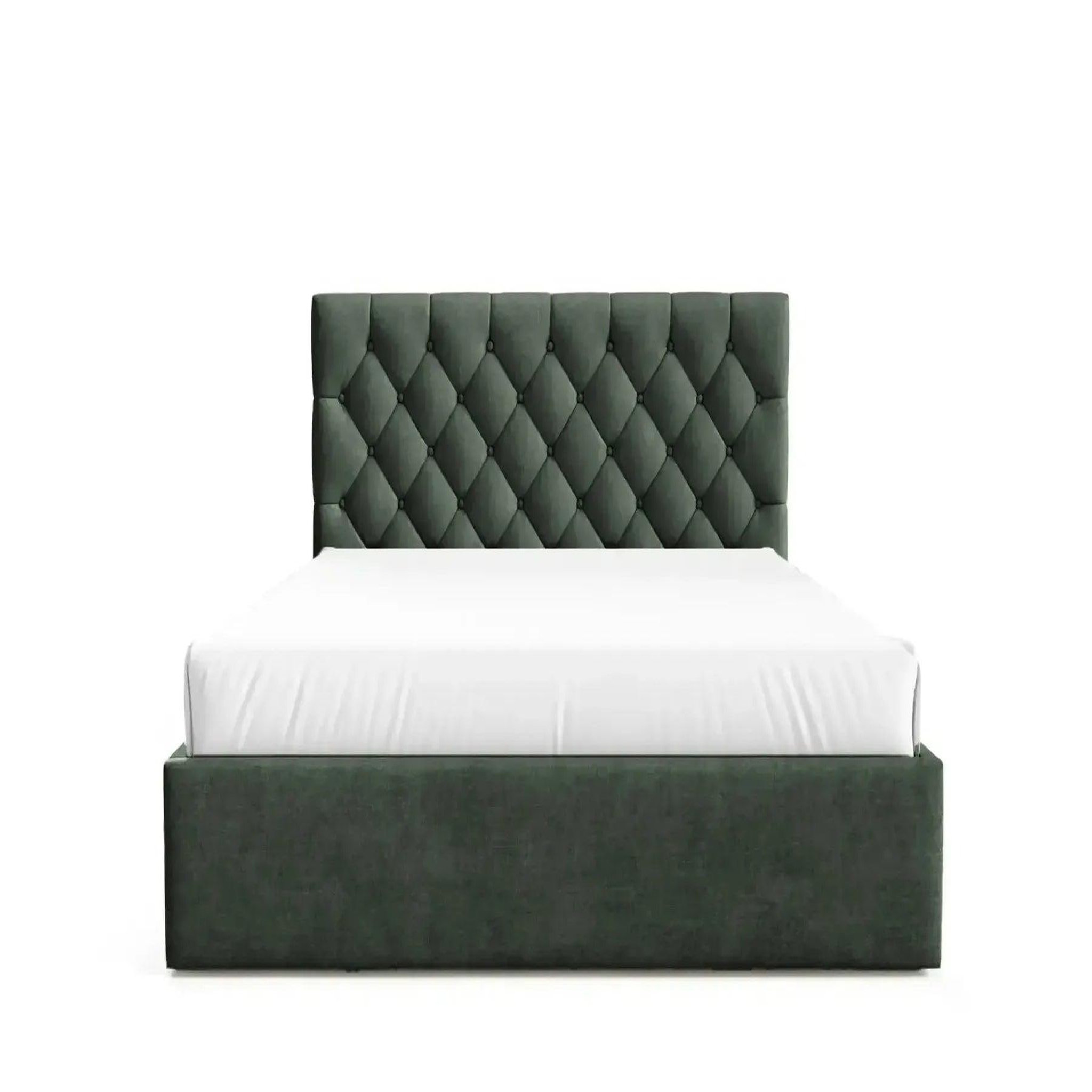 Voir la diapositive 1 : CASANOVA PARIS Emile - lit coffre tissu velours