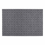 SECRET DE GOURMET Set de Table  Géométrique  45x30cm Noir