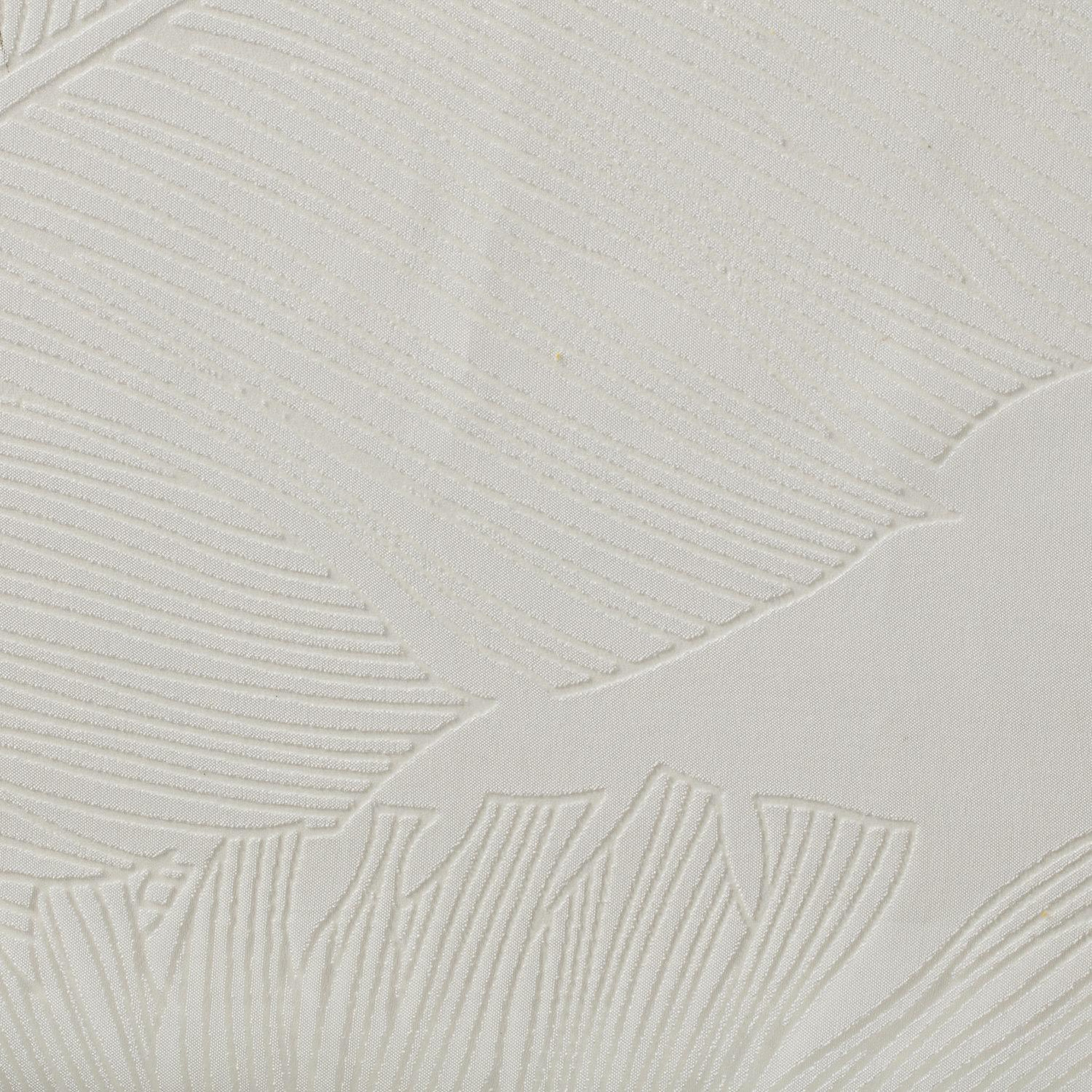 Voir la diapositive 2 : ATMOSPHERA 2 voilages dev effet feuille - 60 x 120 cm - blanc