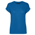 Vero Moda T Shirt  Roi Femme Vero Moda Brianna 10291353. Coloris disponibles : Bleu