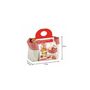 Voir la diapositive 2 : Hape Panier de Pain en Feutre pour Enfants - Set Complet de Pains et Pâtisseries