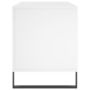 Voir la diapositive 5 : VIDAXL Armoire a disques blanc 100x38x48 cm bois d'ingenierie