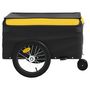 Voir la diapositive 6 : VIDAXL Remorque de vélo noir et jaune 45 kg fer