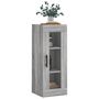Voir la diapositive 4 : VIDAXL Armoire murale sonoma gris 34,5x34x90 cm