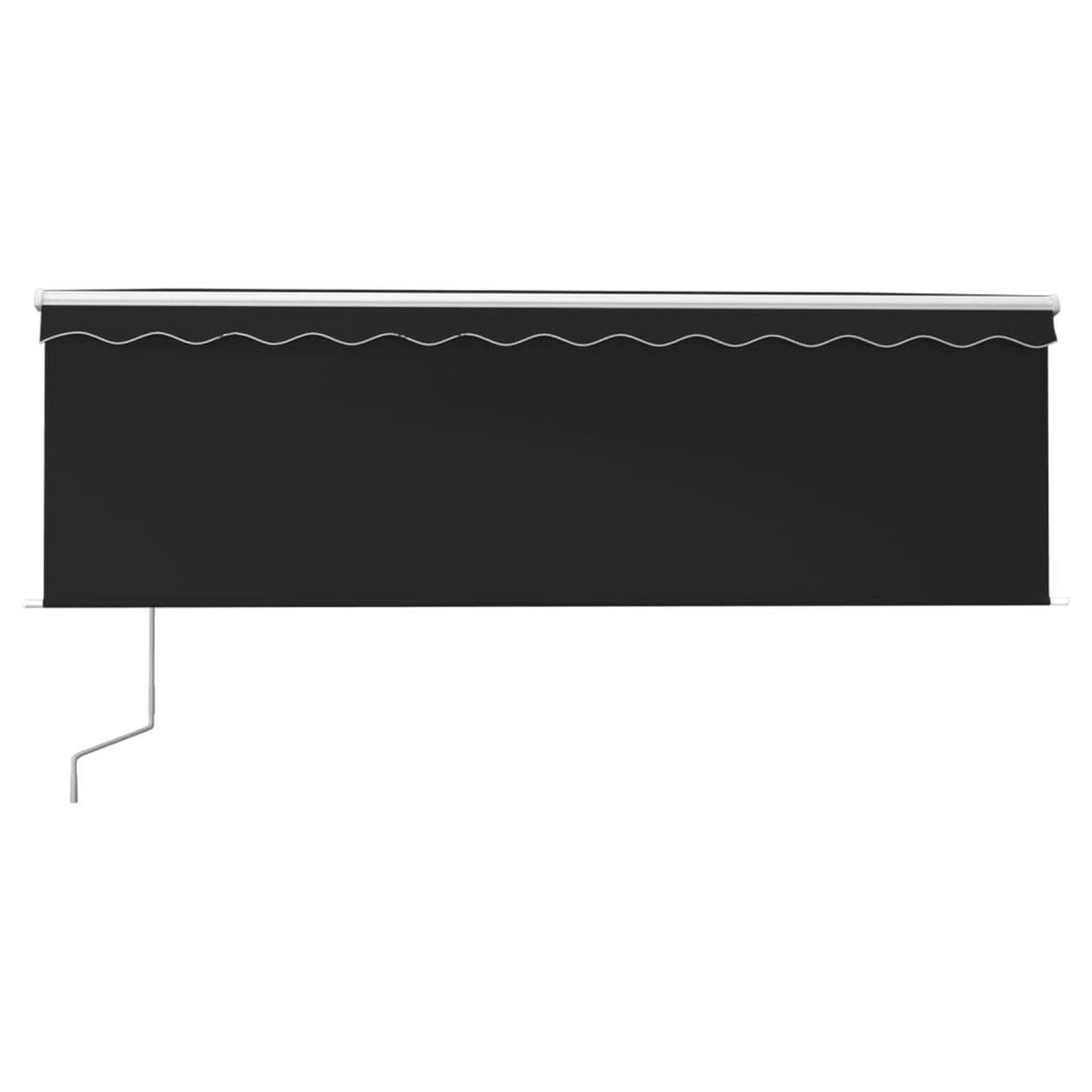 Voir la diapositive 3 : VIDAXL Auvent automatique store capteur de vent LED 4,5x3 m Anthracite
