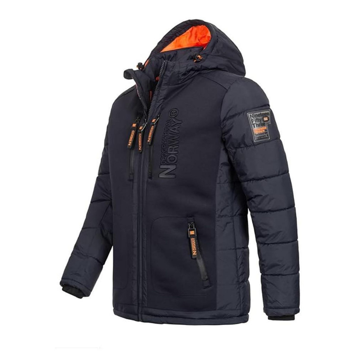 GEOGRAPHICAL NORWAY Doudoune Marine/Noire Homme Geographical Norway Beachwood WR813H