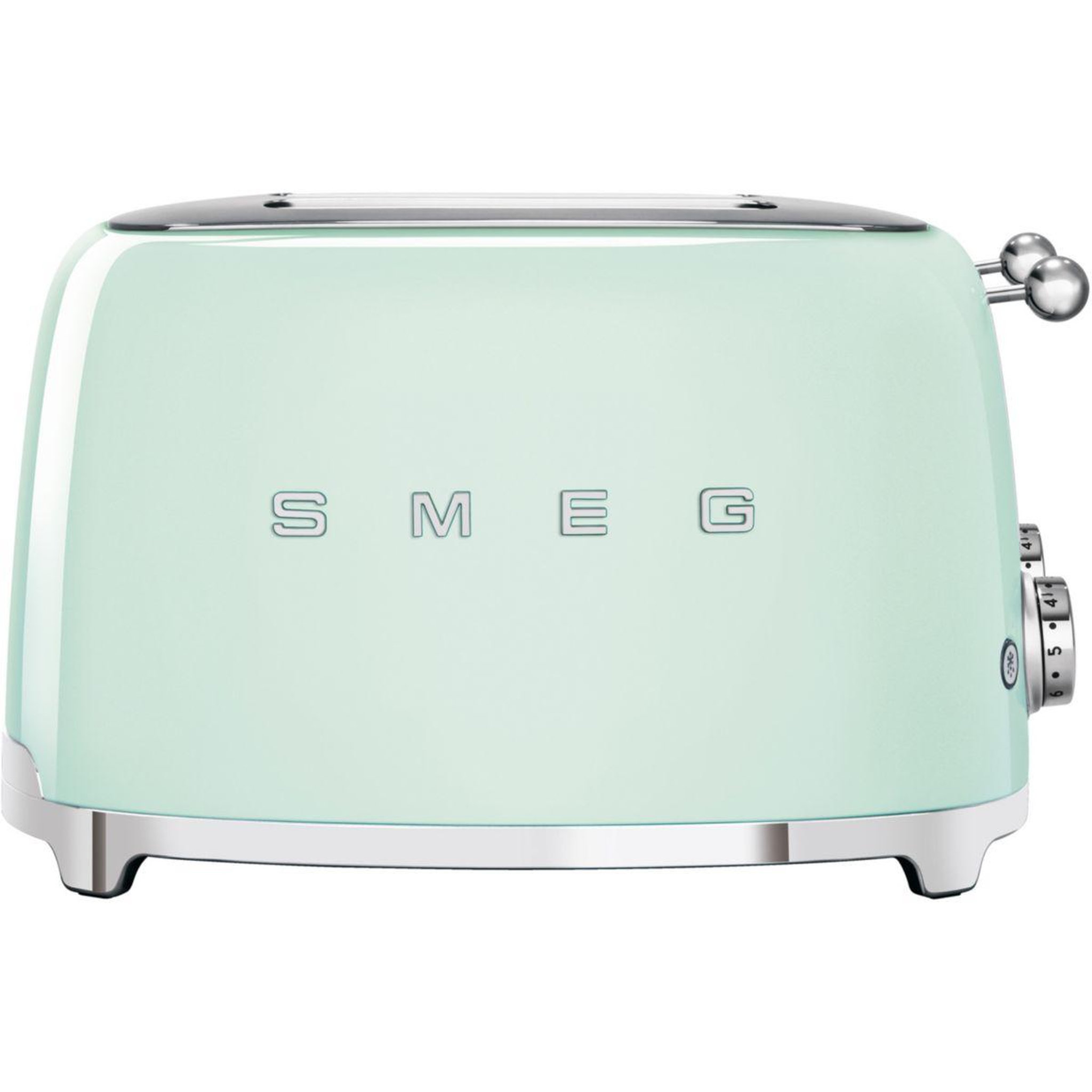Voir la diapositive 2 : SMEG Grille-pain tsf03pgeu vert d'eau